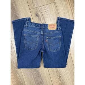Levi's Performance 514 Straight Jeans Boys 10 Blue Regular Fit Stretch Denim